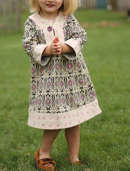 She occasionally, briefly, wears things I've sewn