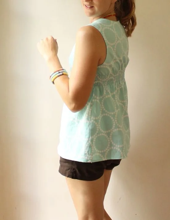 Aqua Washi Tunic