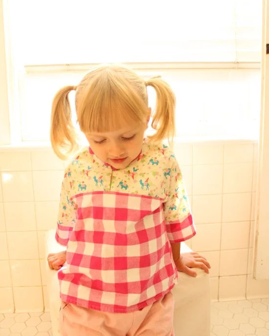 Exhibit 7: Checked Pink Top