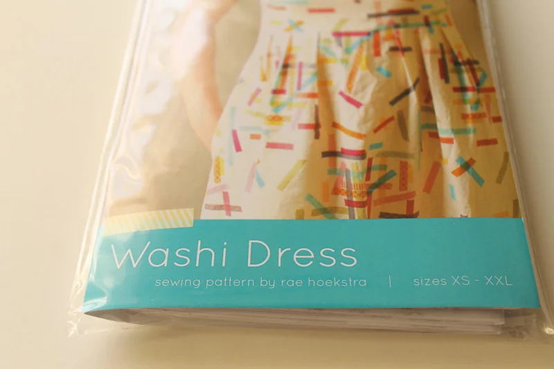 Washi Dress Sewing Pattern is now in print!