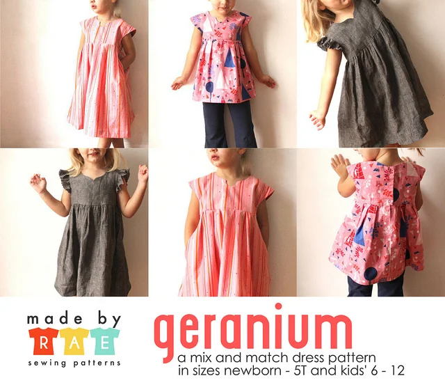 Geranium Dress Sewing Pattern is here!