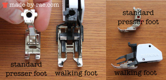 What is a walking foot? (with a video!!!) — Made by Rae