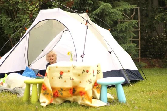Backyard camping — Made by Rae