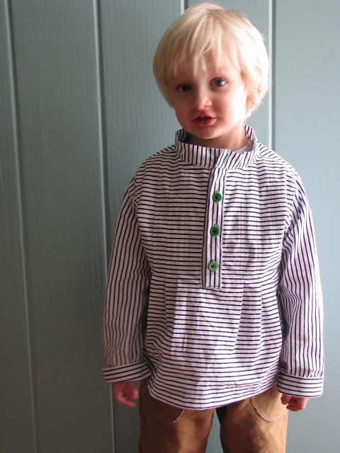 Elliot's "Zebra" shirt