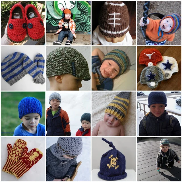 Your pictures: Knit and Crochet for Boys!