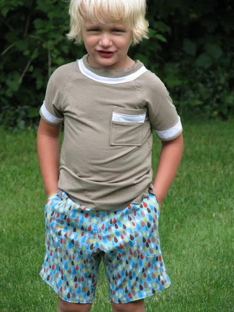 Raindrop Board Shorts