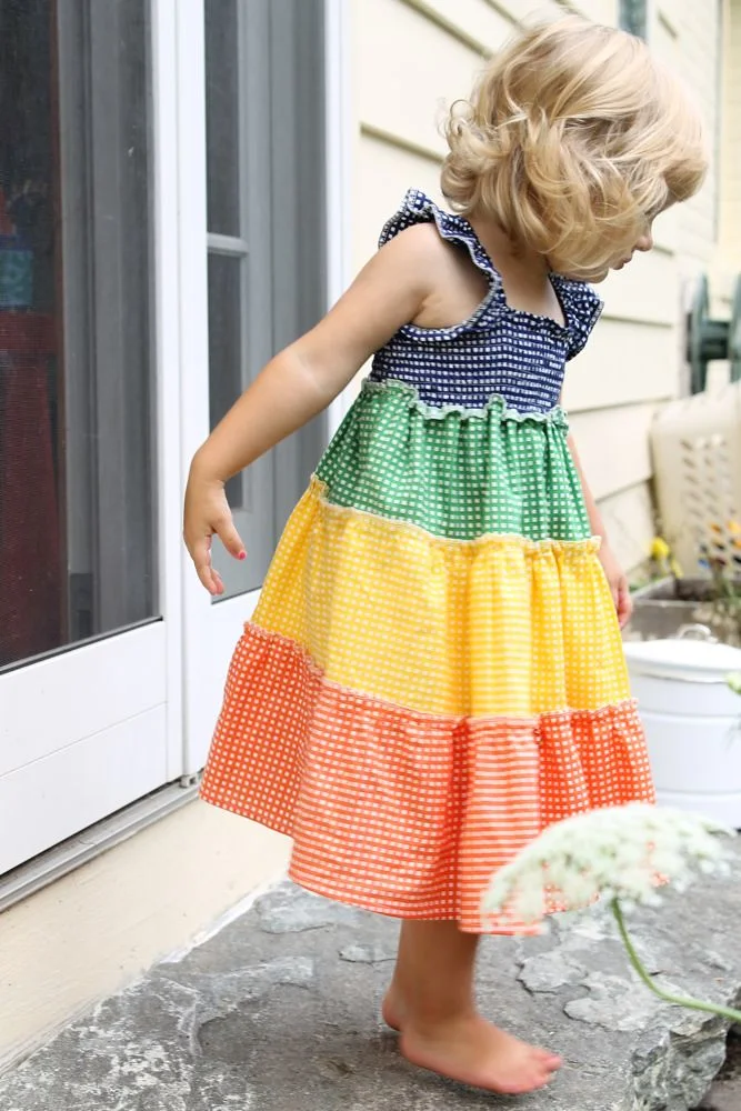 Just had to show you: Rainbow Dress