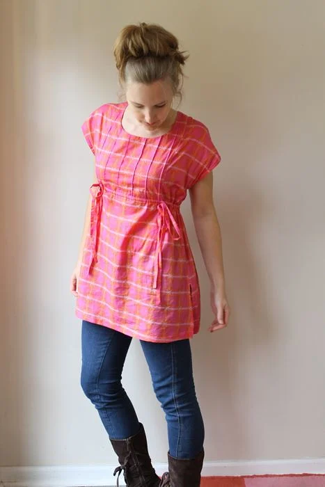 Pink Voile Tunic, for me