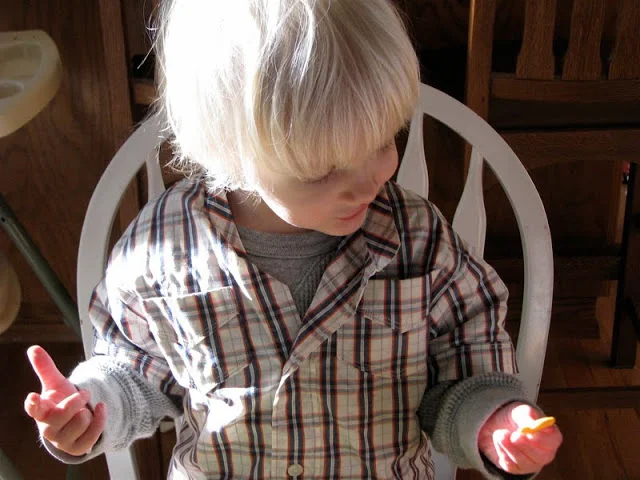 Hallelujah he actually wears it!