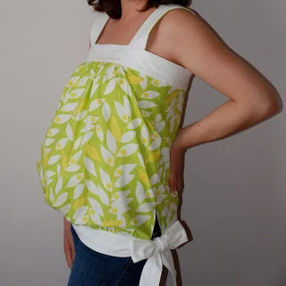 Guest Blogger: KellyLeaSews' Maternity Top Tutorials