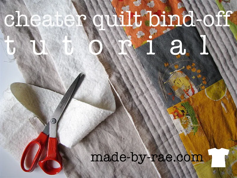 Rae pretends she can quilt (and shares a quick quilting tutorial)