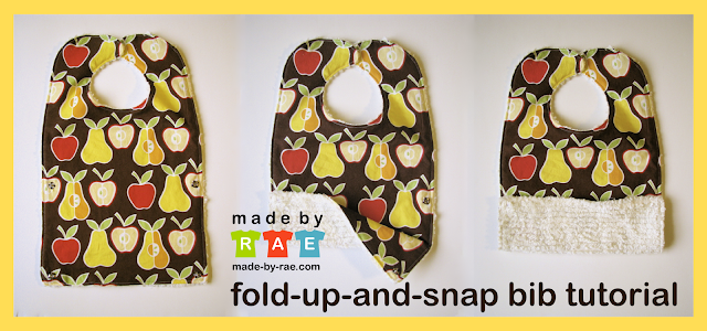 Fold-up-and-Snap Bib Tutorial!