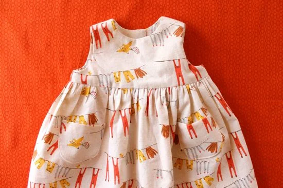 Free! Little Geranium Dress Pattern