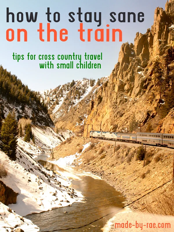 How to stay sane on the train