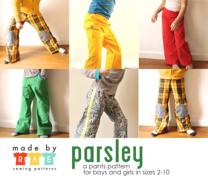 Parsley Pants Sewing Pattern is here!
