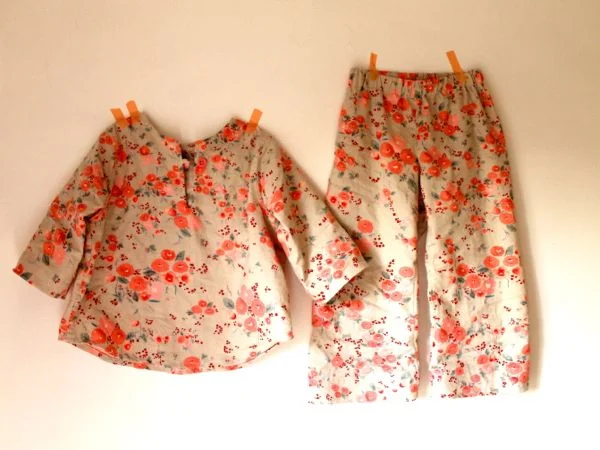 Nani Iro Pajamas for Clementine