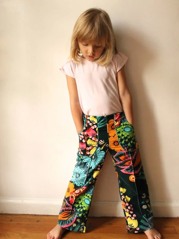 Velveteen Parsley Pants