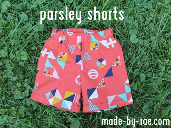 Easy Parsley Shorts for Elliot
