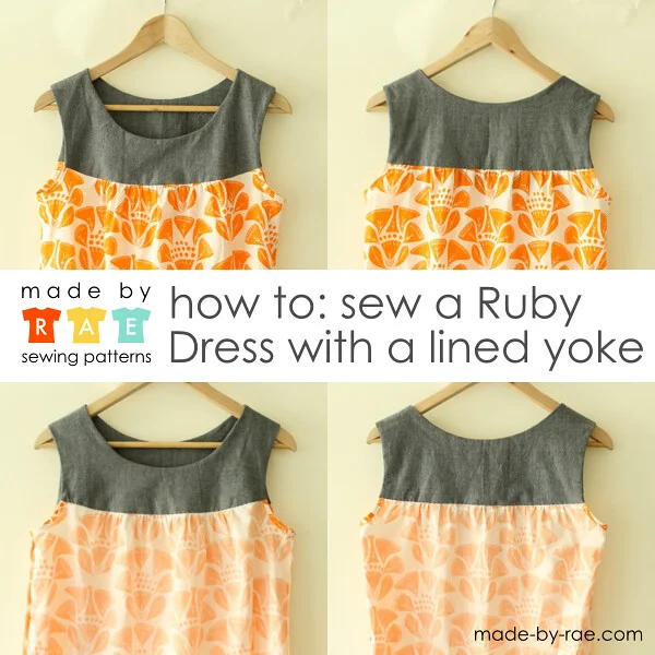 Ruby Dress Yoke Lining Video Tutorials