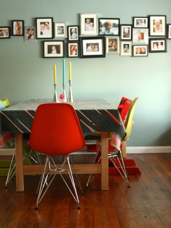 Quick and Easy Arrow Tablecloth