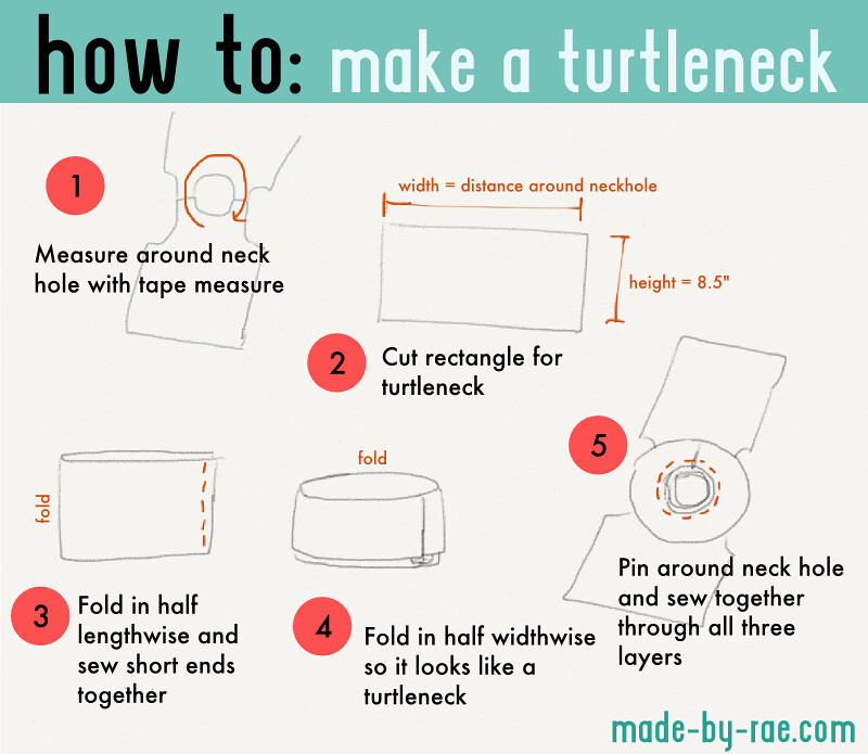24+ How To Sew Turtle Neck - JayranAlparslan