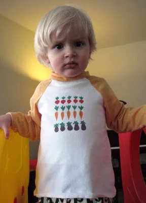 Veggie Shirt for Elliot