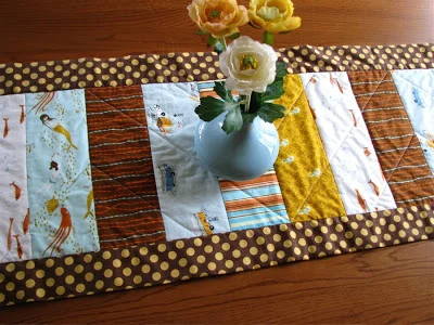 A Little Bit of Quilting: Mendocino Table Runner