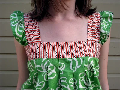 My Spring Top Tutorial on Sew Mama Sew!