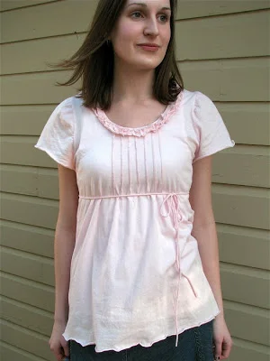 SPRING TOP WEEK Day 1: Rae's Pink Top