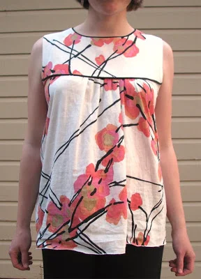 SPRING TOP WEEK Day 2: Rae's Smashing Smock Muslin