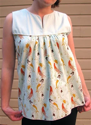 SPRING TOP WEEK DAY 4: Smashing Smock in Mendocino