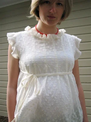 SPRING TOP WEEK Day 5: Rae's Victorian Collar Top