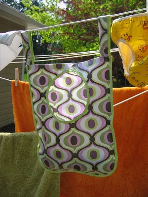 Ta-dah! Clothespin holder