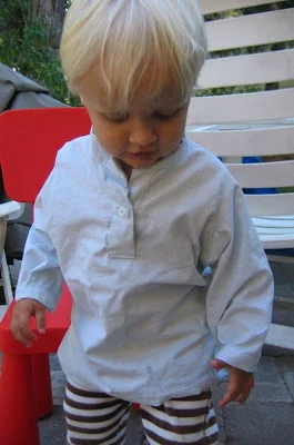 Sewed: Mandarin-Collar Shirt