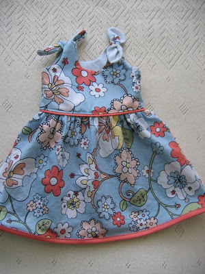 Girl's dress sewing pattern, baby dress pattern