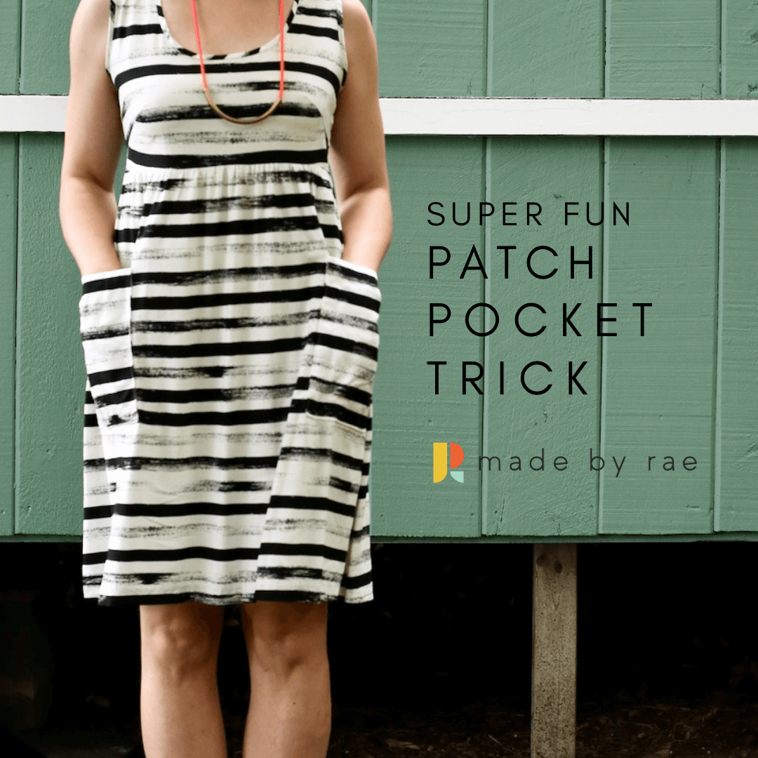 Super Fun Patch Pocket Trick — Made by Rae
