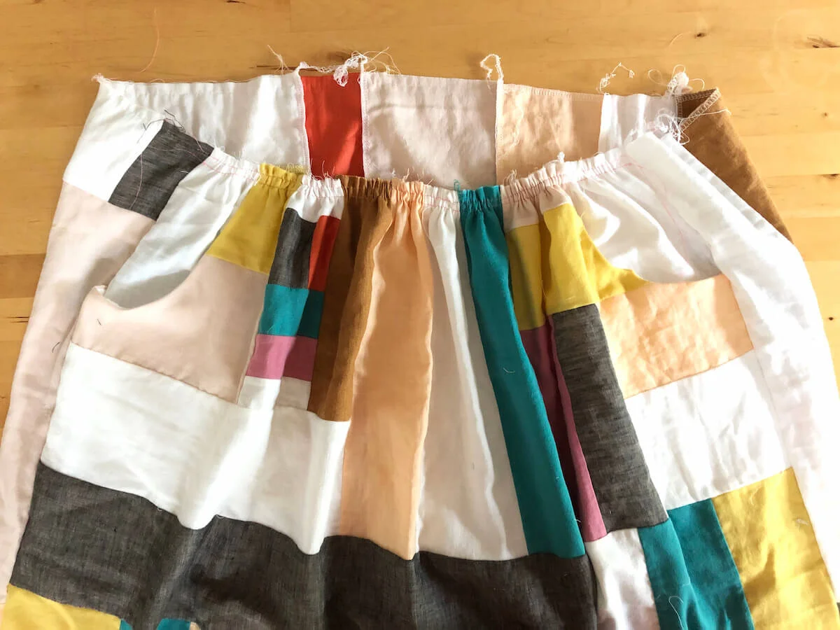 WIP: Patchwork Cleo Skirt
