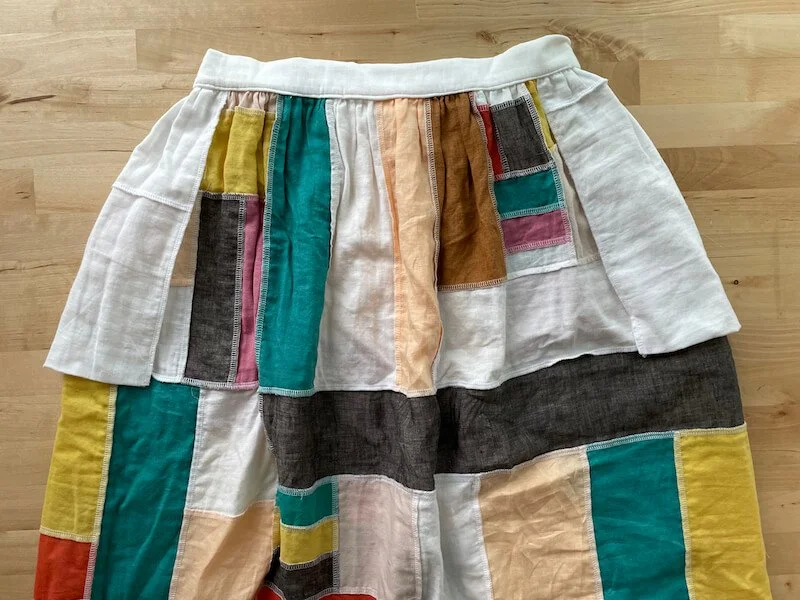 My adjustable elastic waistband trick