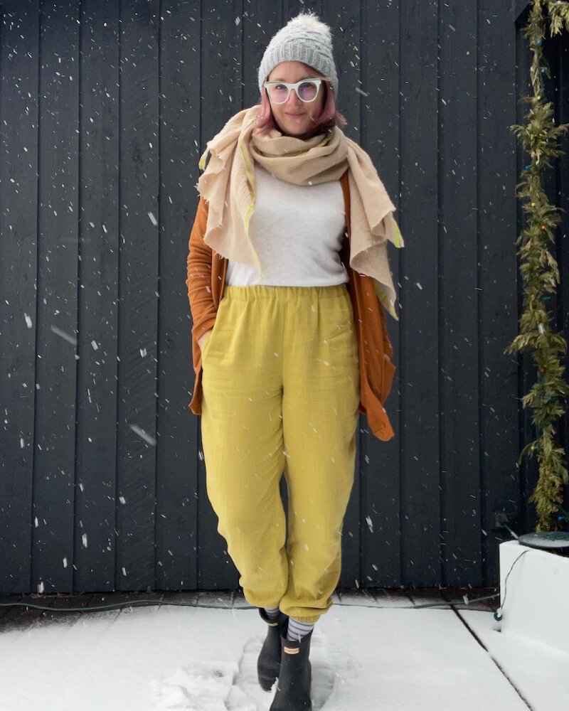 My favorite shoes to wear with Luna Pants — Made by Rae
