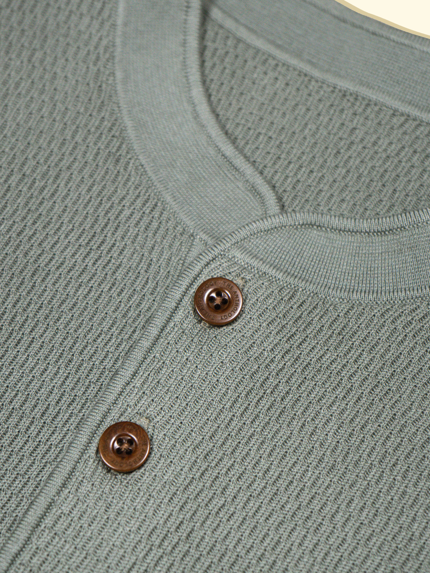 Henley Shirt - Celadon Green — The Anthology