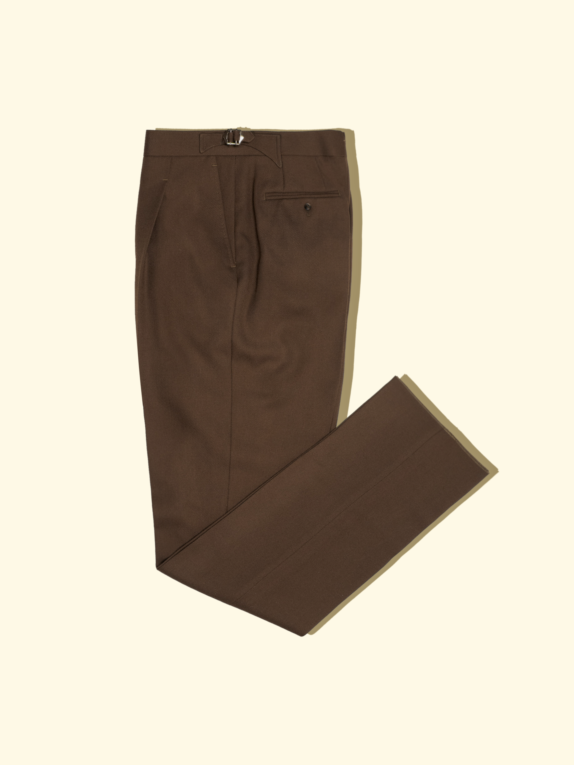 Cavalry Twill Trousers - Chocolate