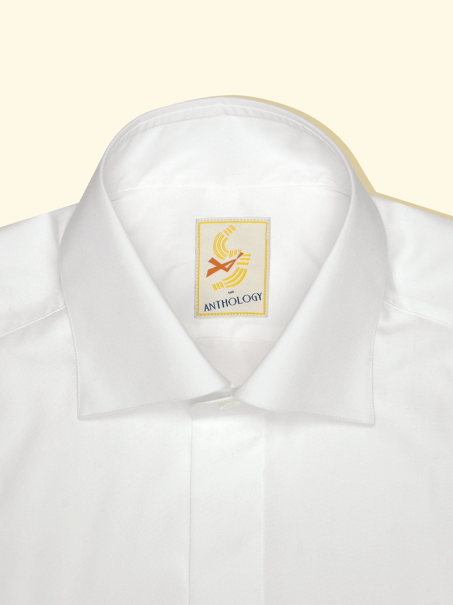 white christmas dresses Eton Men's Slim-Fit Plissé Shirt - White main image 1