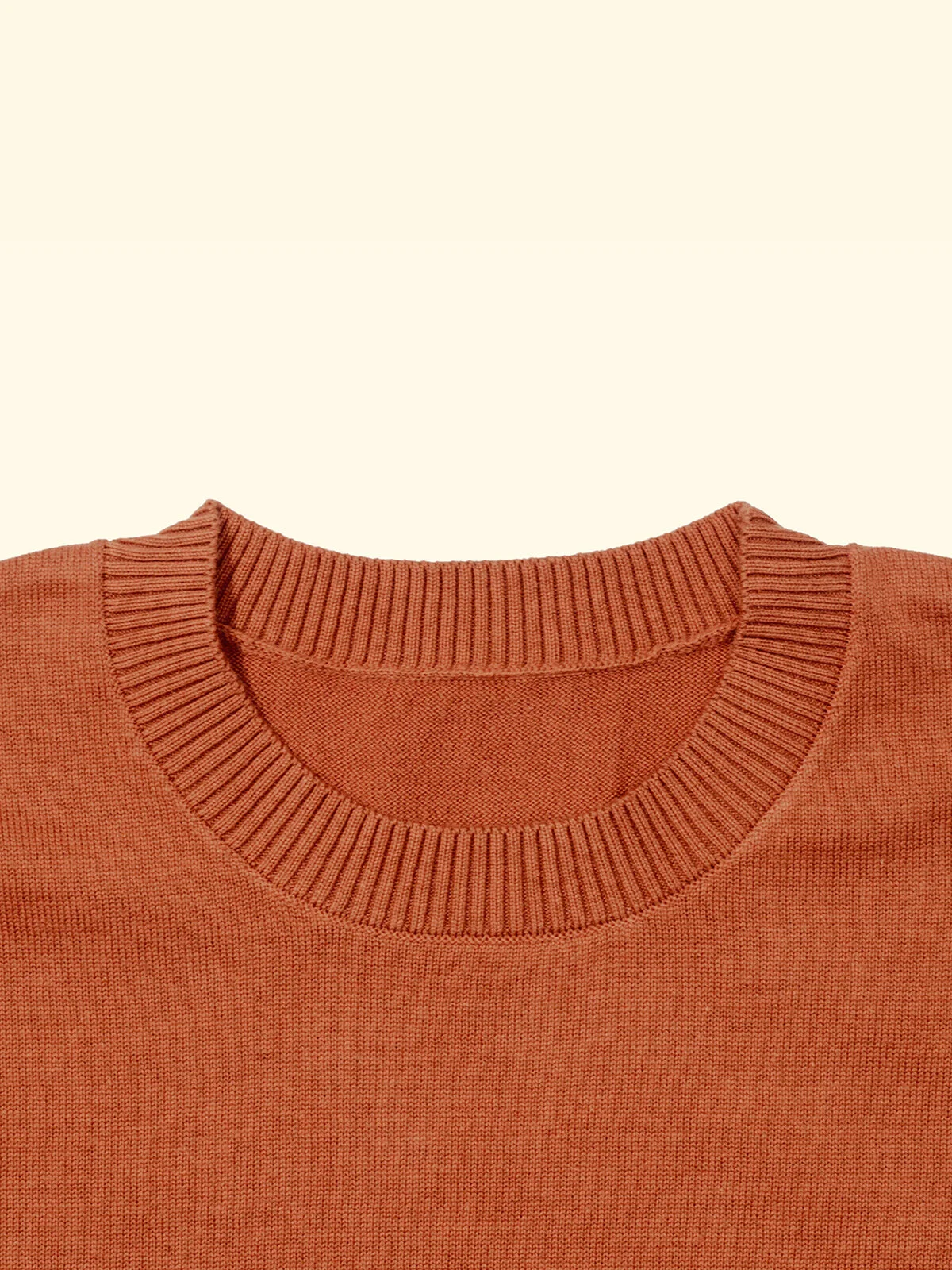 RARE J. Crew 100% Wool Knit Belt Rust Orange M/L NWOT 110576.Open-Your-Mind-Rust-  main image 4