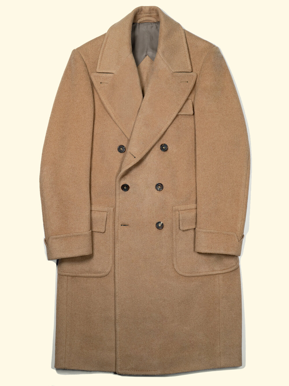 The Anthology x Permanent Style Polo Coat - Camelhair