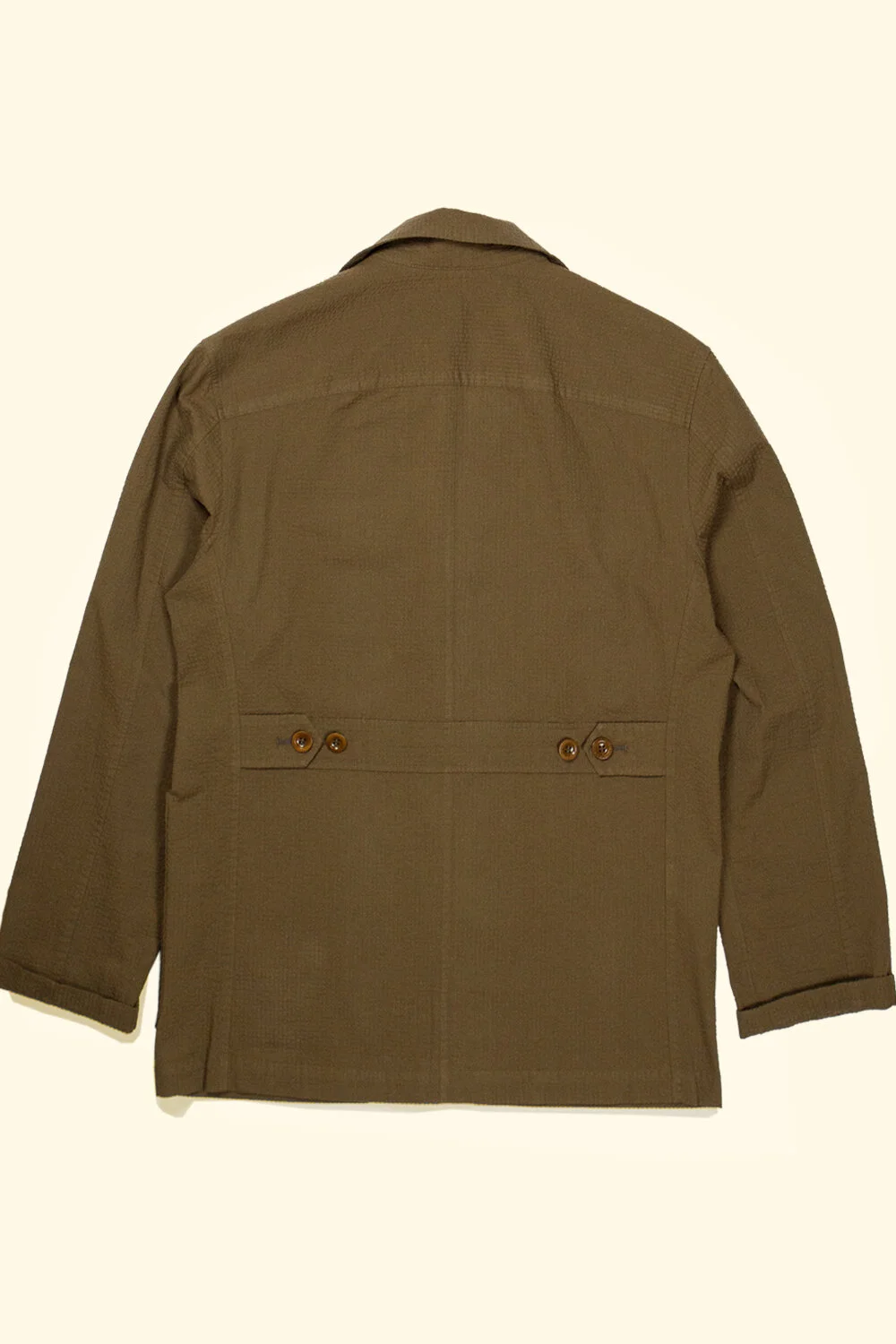 seersucker tobacco Lazyman Jacket