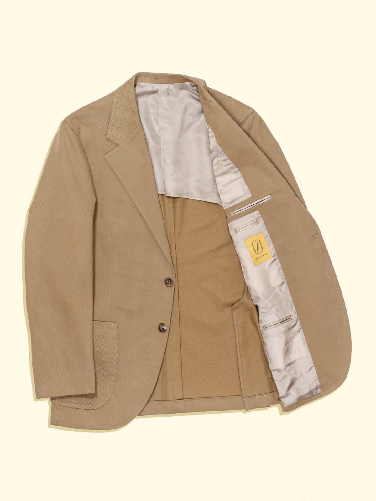 cotton dress jacket Brushed Cotton Suit Jacket