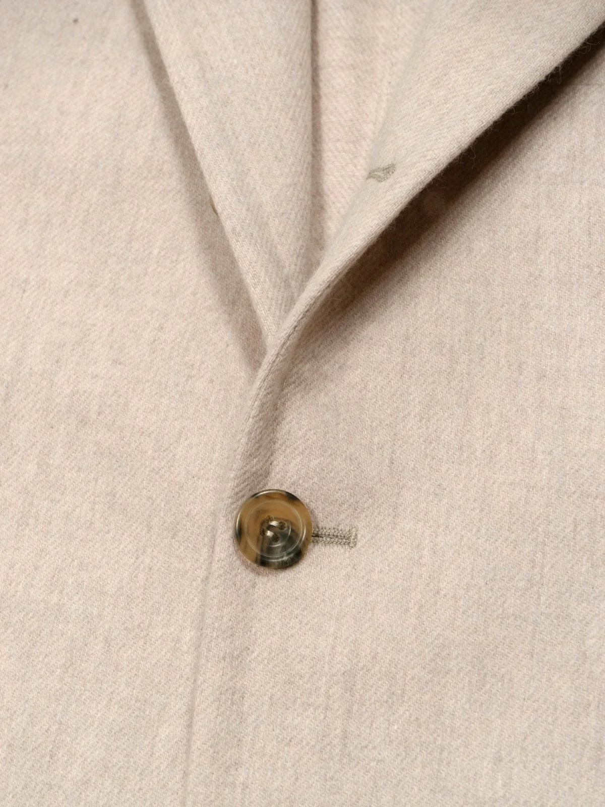 Merino Wool/Cashmere Sport Jacket - Ivory — The Anthology