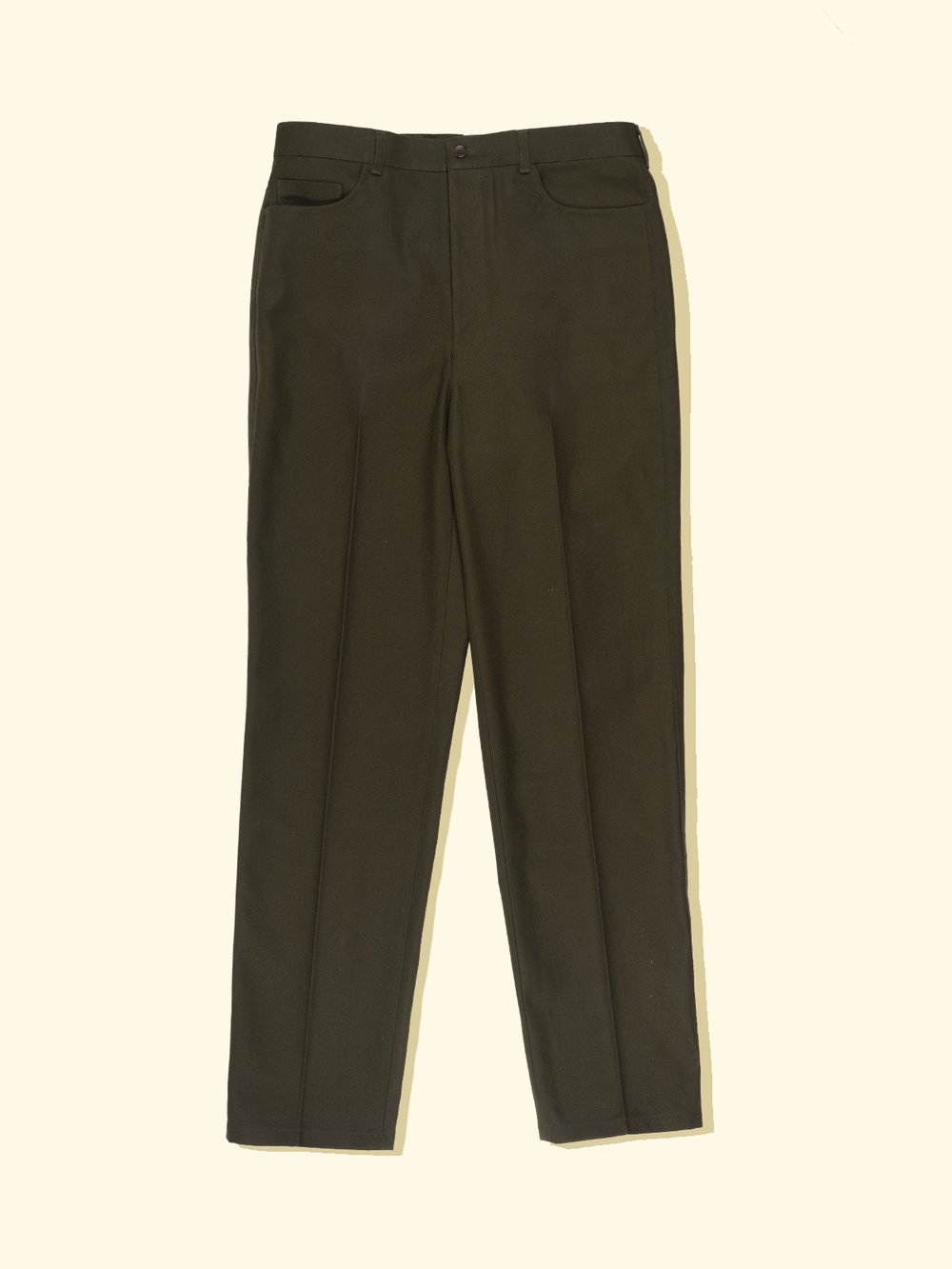 Civilman Trousers - Deep Olive Cotton Drill