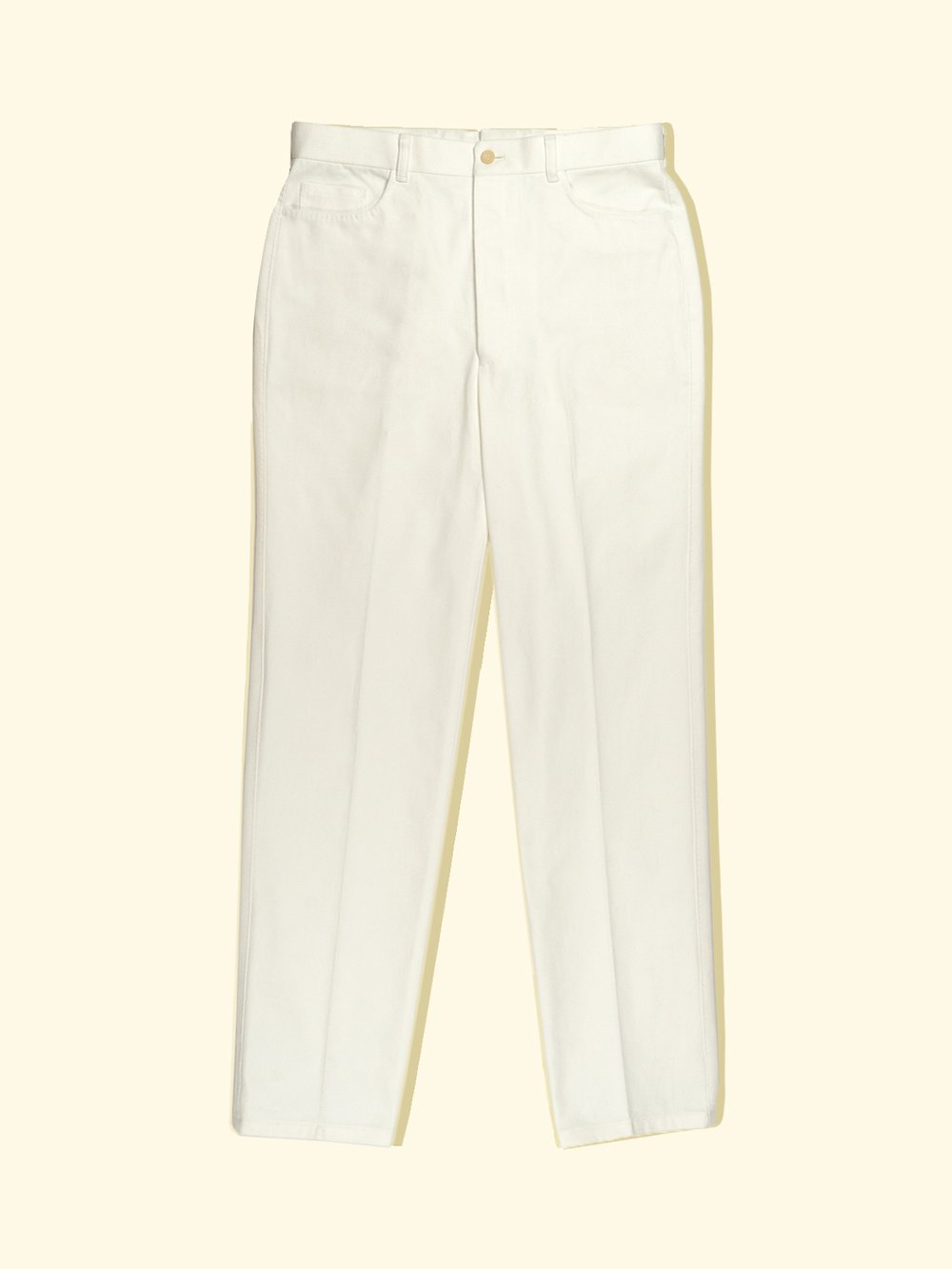 Civilman Trousers - White Denim