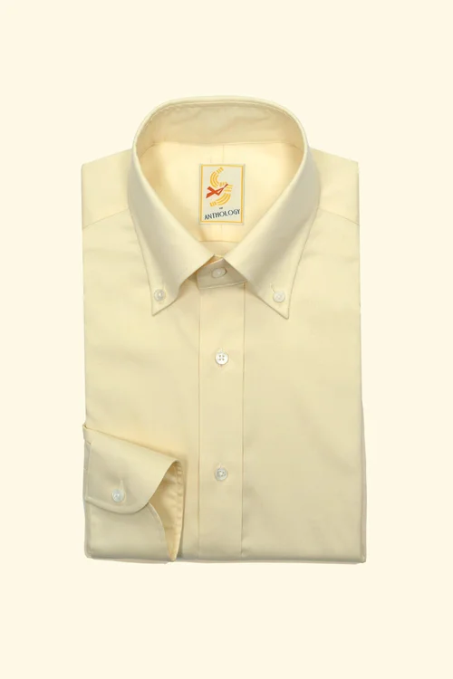 Yellow Fine Oxford Button-Down Shirt  The Anthology